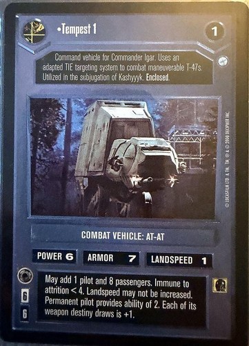 Tempest endor rare - tempest,