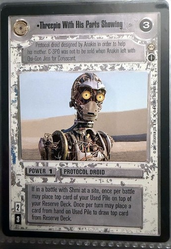 Threepio with his parts - threepio,