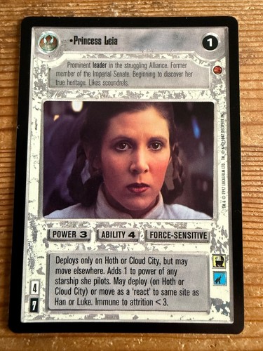Star wars ccg cloud city - star,
