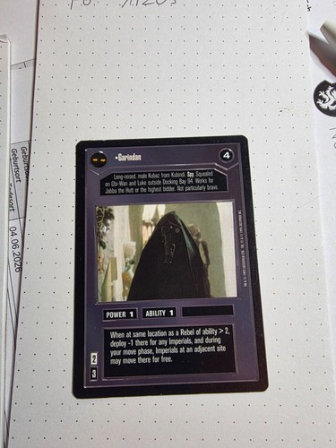 Star wars ccg decipher - ccg,
