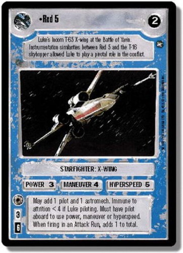Red star wars ccg - ccg, a