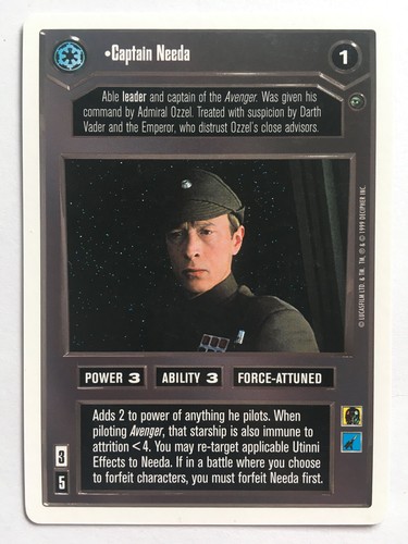 Star wars ccg decipher dagobah - star,