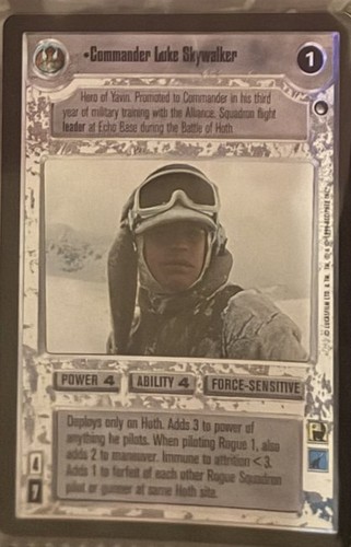 Commander luke skywalker foil - skywalker,