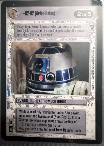 A new - (artoo-detoo),