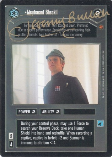 Star wars ccg - ccg, bulloch