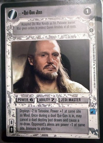 Qui gon jinn tatooine rare - -,