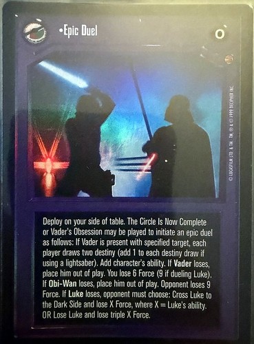 Epic duel foil reflections - epic,