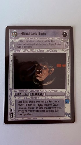 Star wars ccg hoth fehldruck - star,