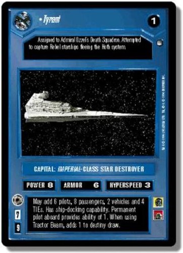 Tyrant star wars ccg decipher - ccg,