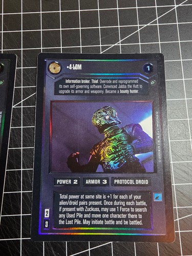 Star wars ccg - wars, swccg