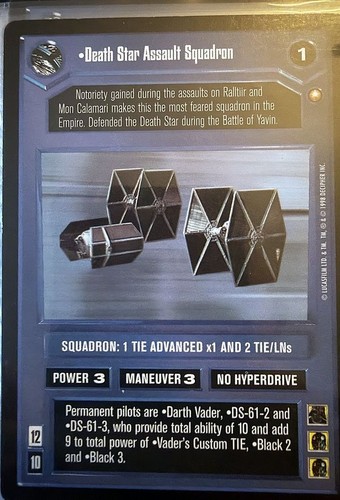 Death star assault squadron - death,