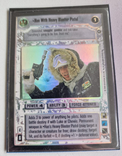 Star wars ccg han - star, (decipher):