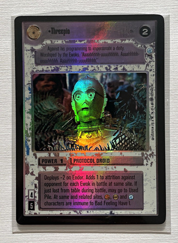 Star wars ccg threepio - star,