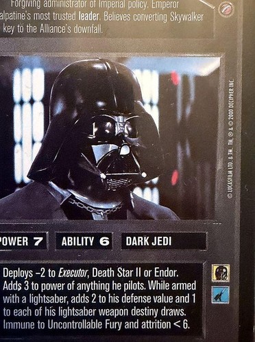 Lord vader death - vader, ii