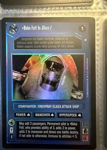 Boba fett slave foil - i,