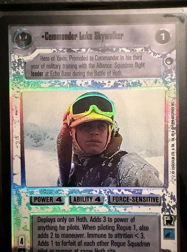 Commander luke skywalker foil - skywalker,