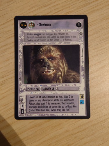 Star wars ccg chewbacca - wars,