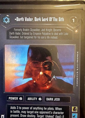 Darth vader dark lord - darth, the
