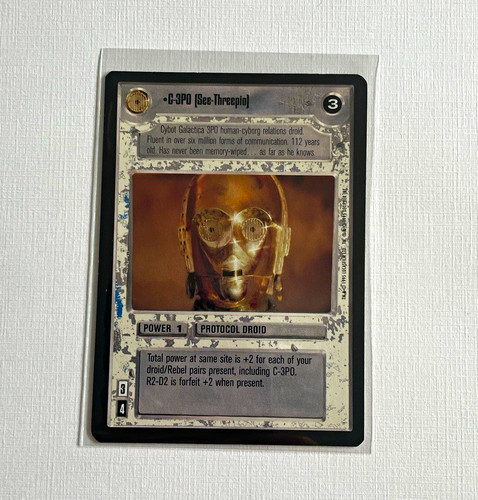 Star wars ccg 3po - wars, ccg: