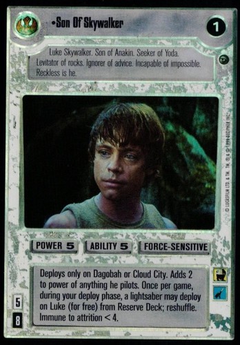 Son skywalker foil star - of,